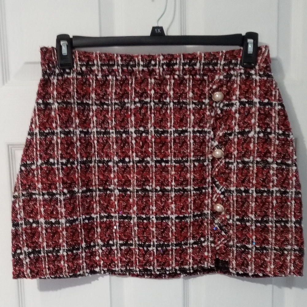 Unknown Source Clueless Preppy Skirt. Size Large